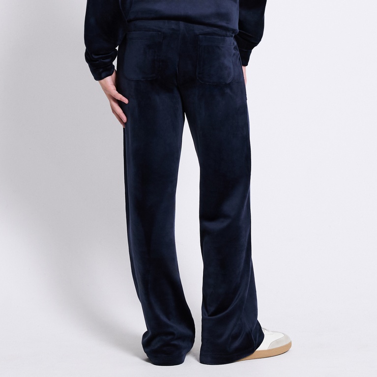 Velour pants "Ella star" Navy 2